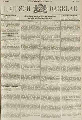 Leidsch Dagblad 1888-04-25