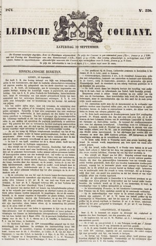 Leydse Courant 1874-09-19