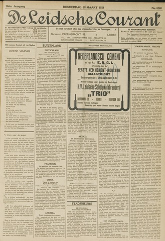 Leidsche Courant 1929-03-28