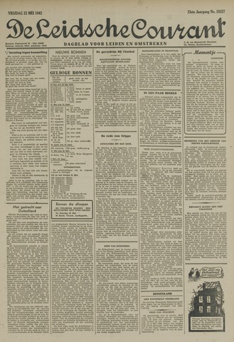 Leidsche Courant 1942-05-22