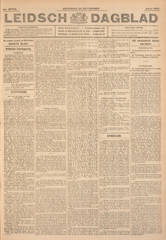 Leidsch Dagblad 1924-09-20