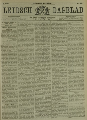 Leidsch Dagblad 1910-03-09