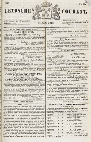 Leydse Courant 1868-05-25