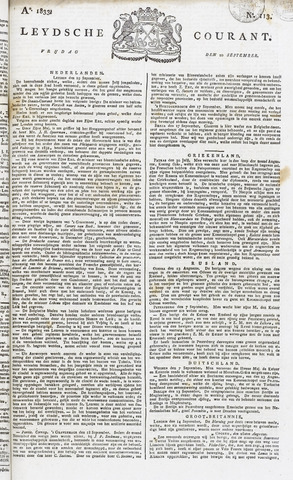 Leydse Courant 1833-09-20
