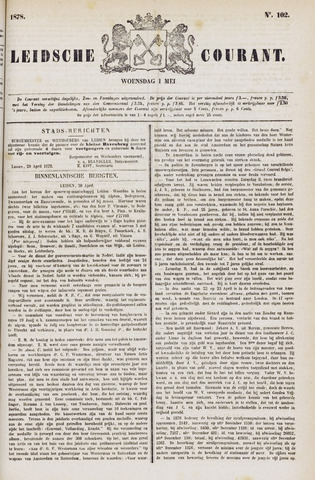 Leydse Courant 1878-05-01