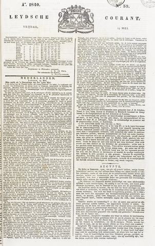 Leydse Courant 1840-05-15