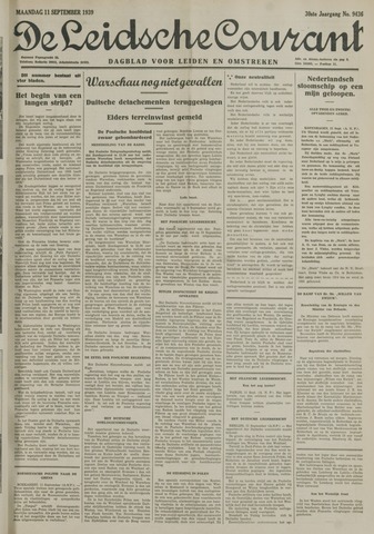 Leidsche Courant 1939-09-11