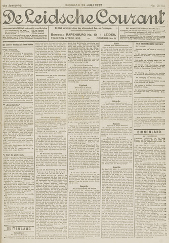 Leidsche Courant 1922-07-25