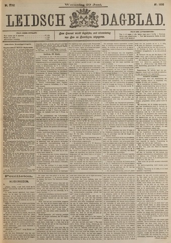 Leidsch Dagblad 1898-06-29