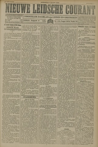 Nieuwe Leidsche Courant 1925-03-11