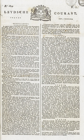 Leydse Courant 1834-02-07