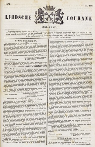 Leydse Courant 1874-05-01