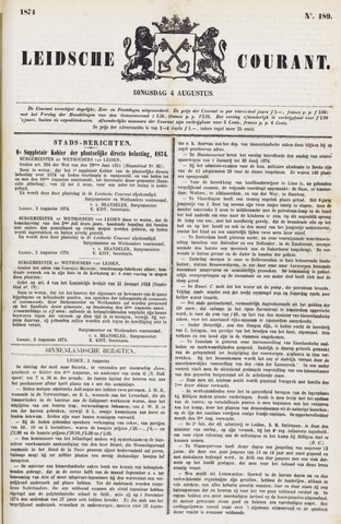 Leydse Courant 1874-08-04