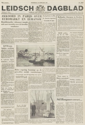 Leidsch Dagblad 1957-02-20