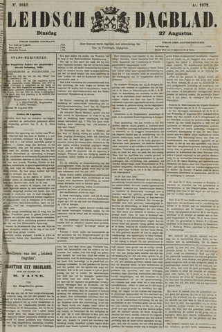 Leidsch Dagblad 1872-08-27