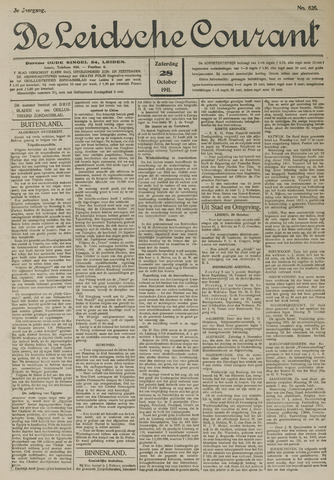 Leidsche Courant 1911-10-28
