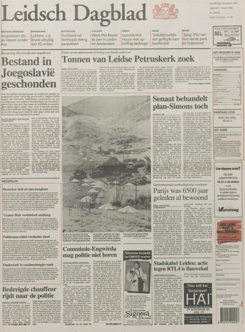 Leidsch Dagblad 1991-10-10