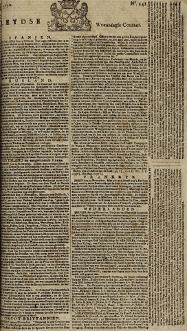 Leydse Courant 1750-11-25