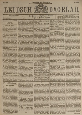 Leidsch Dagblad 1898-01-25