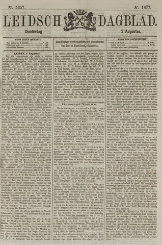 Leidsch Dagblad 1877-08-02