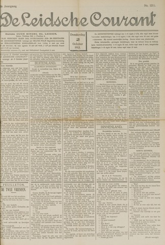 Leidsche Courant 1913-10-02