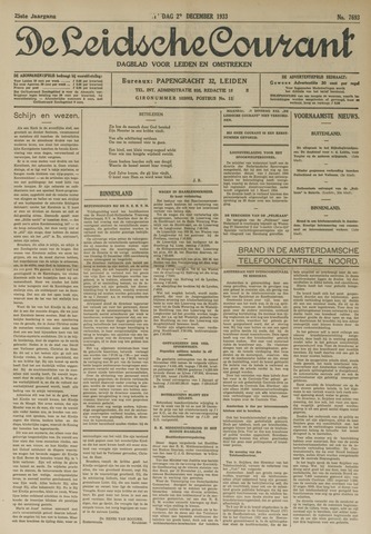 Leidsche Courant 1933-12-23