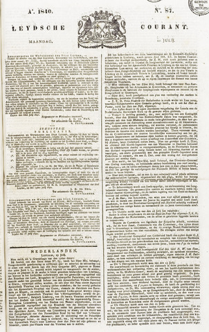 Leydse Courant 1840-07-20
