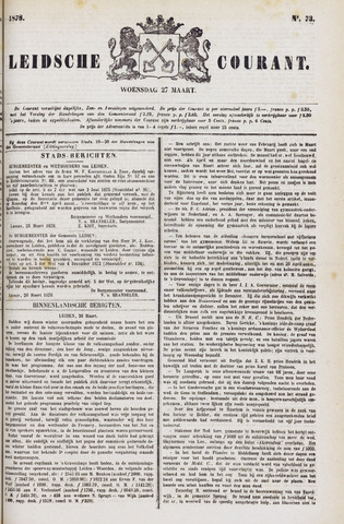 Leydse Courant 1878-03-27
