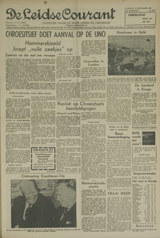 Leidse Courant 1960-09-24