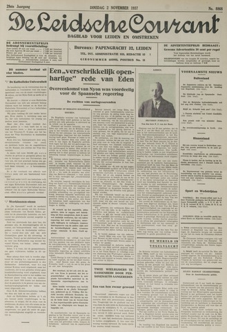 Leidsche Courant 1937-11-02