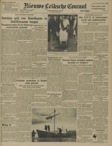 Nieuwe Leidsche Courant 1950-08-21