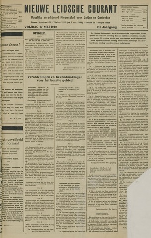 Nieuwe Leidsche Courant 1940-05-17