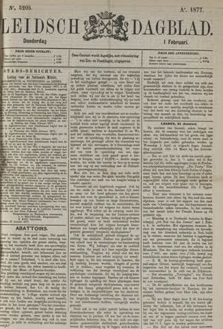 Leidsch Dagblad 1877-02-01