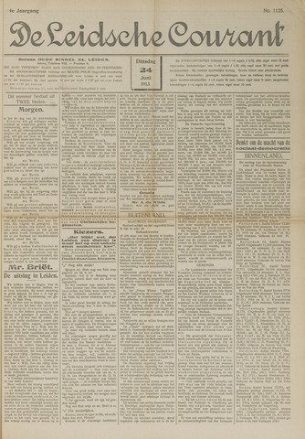 Leidsche Courant 1913-06-24