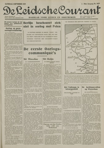 Leidsche Courant 1939-09-02