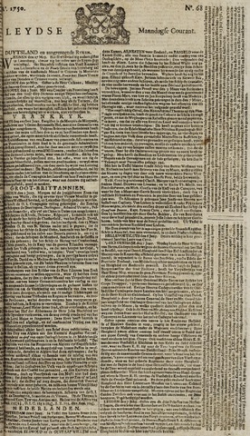 Leydse Courant 1750-06-08