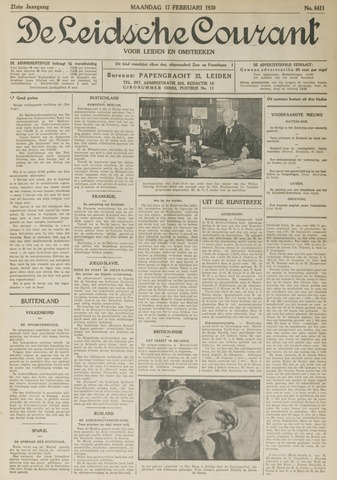 Leidsche Courant 1930-02-17