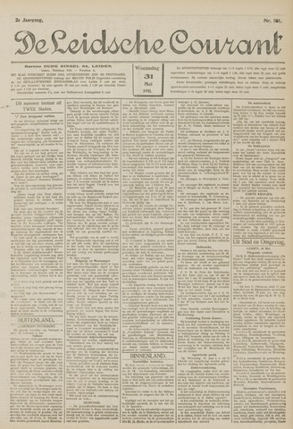 Leidsche Courant 1911-05-31