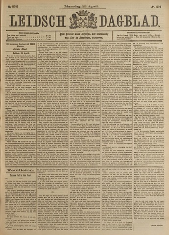 Leidsch Dagblad 1898-04-25