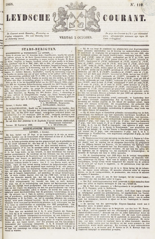 Leydse Courant 1868-10-02