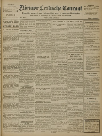 Nieuwe Leidsche Courant 1933-06-30