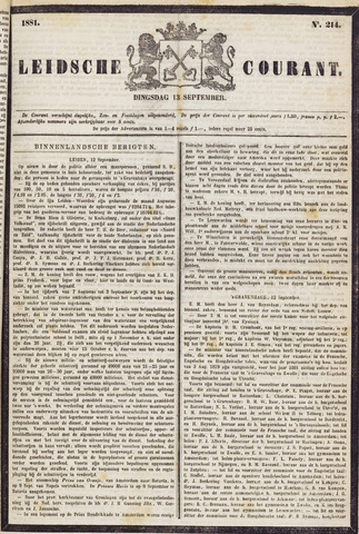 Leydse Courant 1881-09-13