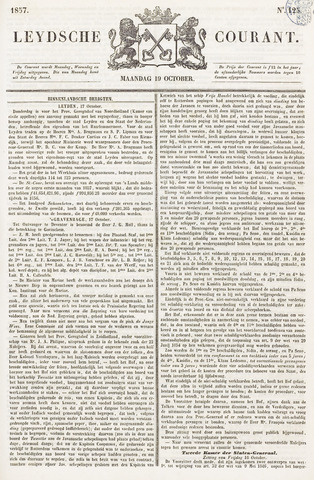 Leydse Courant 1857-10-19