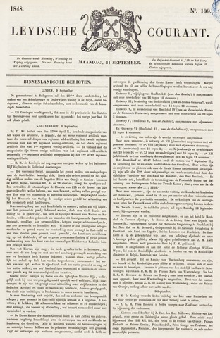 Leydse Courant 1848-09-11