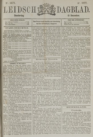 Leidsch Dagblad 1877-12-13