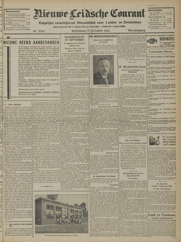 Nieuwe Leidsche Courant 1934-10-17