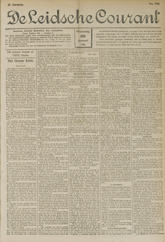 Leidsche Courant 1911-01-18