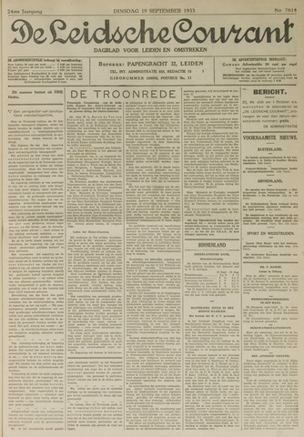 Leidsche Courant 1933-09-19