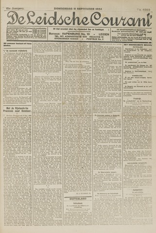 Leidsche Courant 1924-09-11