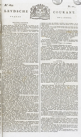 Leydse Courant 1833-08-23